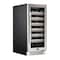 Whynter Seamless Stainless Steel Door Single Zone Built-in Wine Refrigerator BWR-331SL - alternate 3